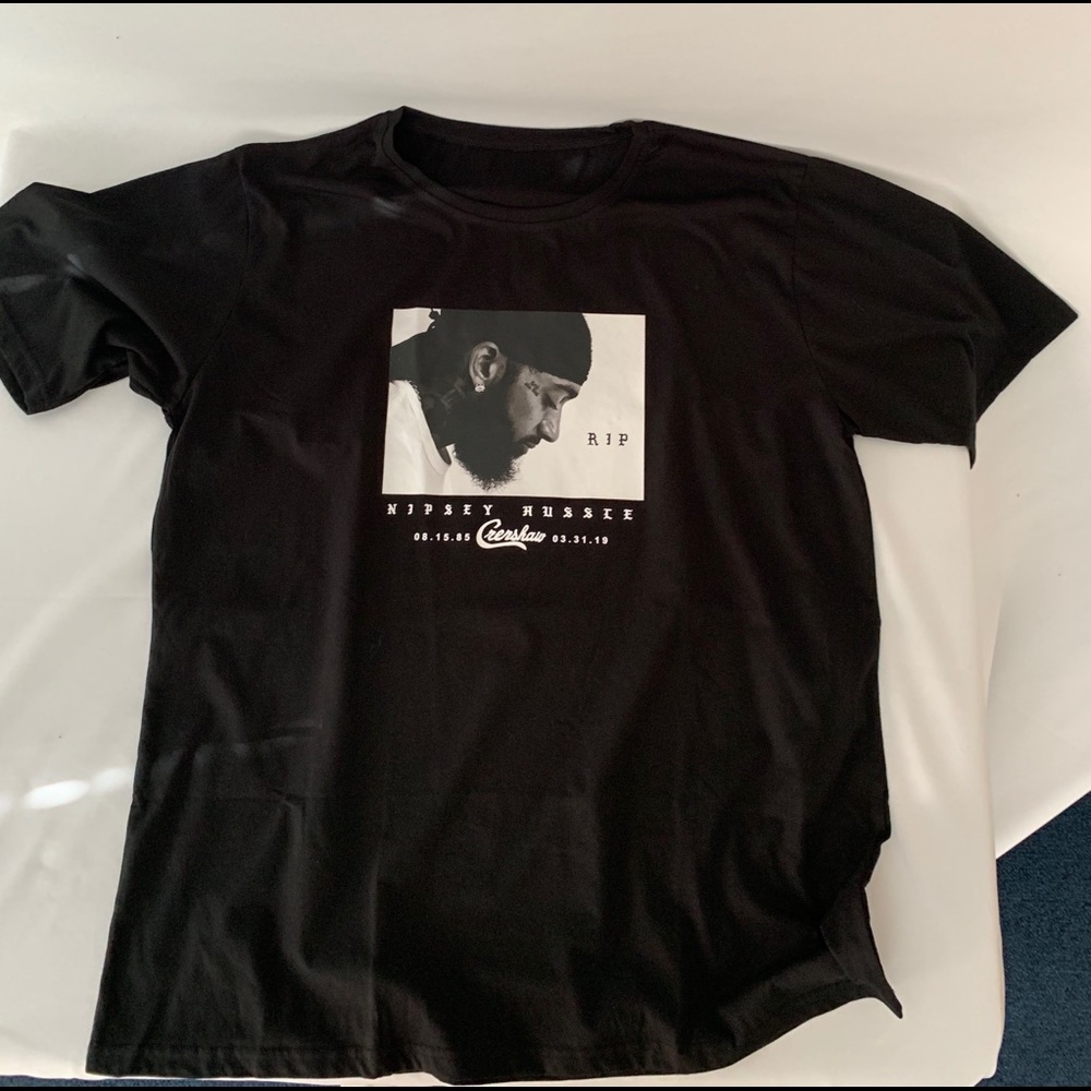 Black Nipsey Hussle RIP T-Shirt